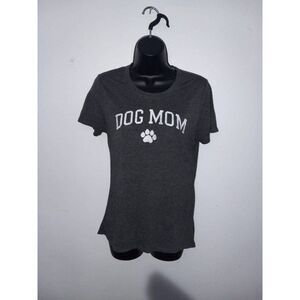 Gray Modern Lux Dog Mom T-shirt